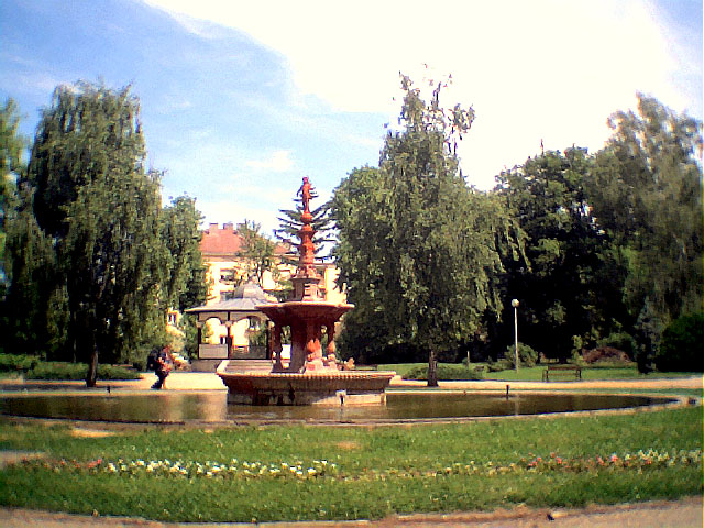 Berzsenyi park Kaposvár